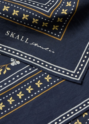 Skall floral scarf Navy Skall Studio 